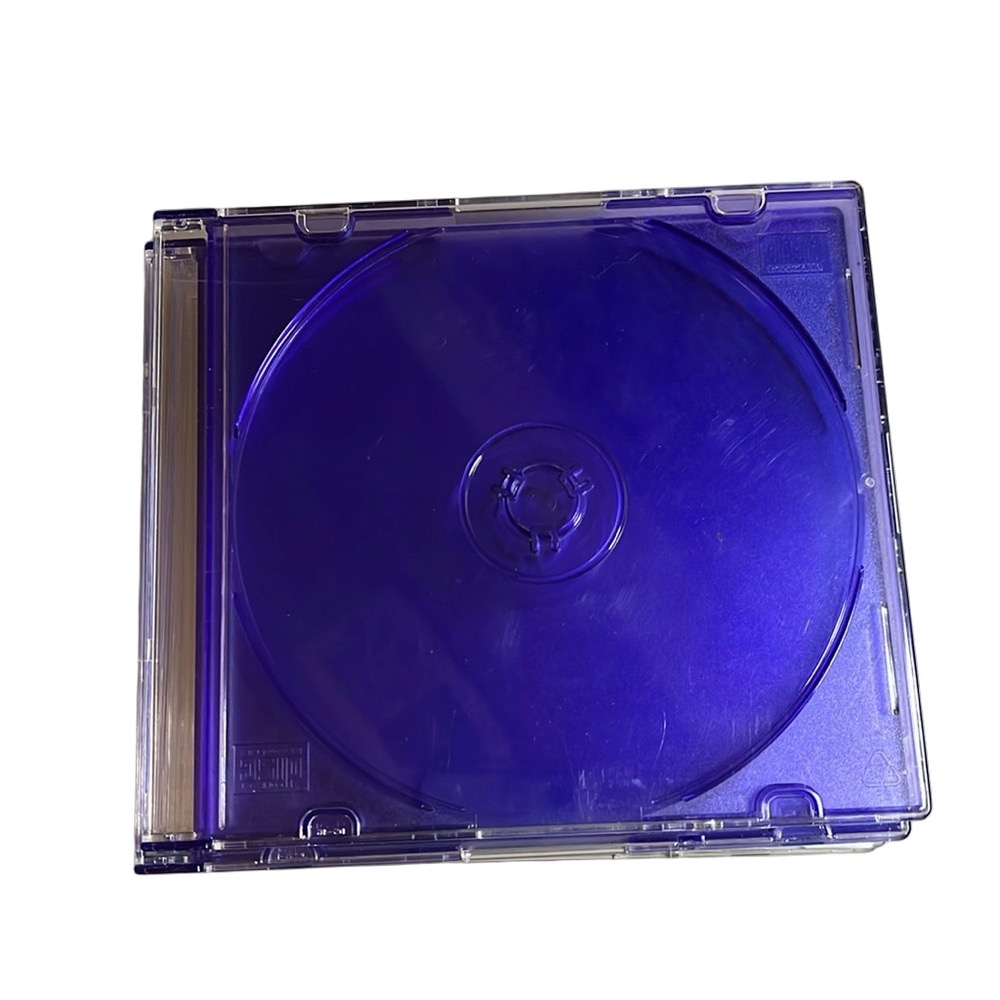 20 multicolored slim CD cases
